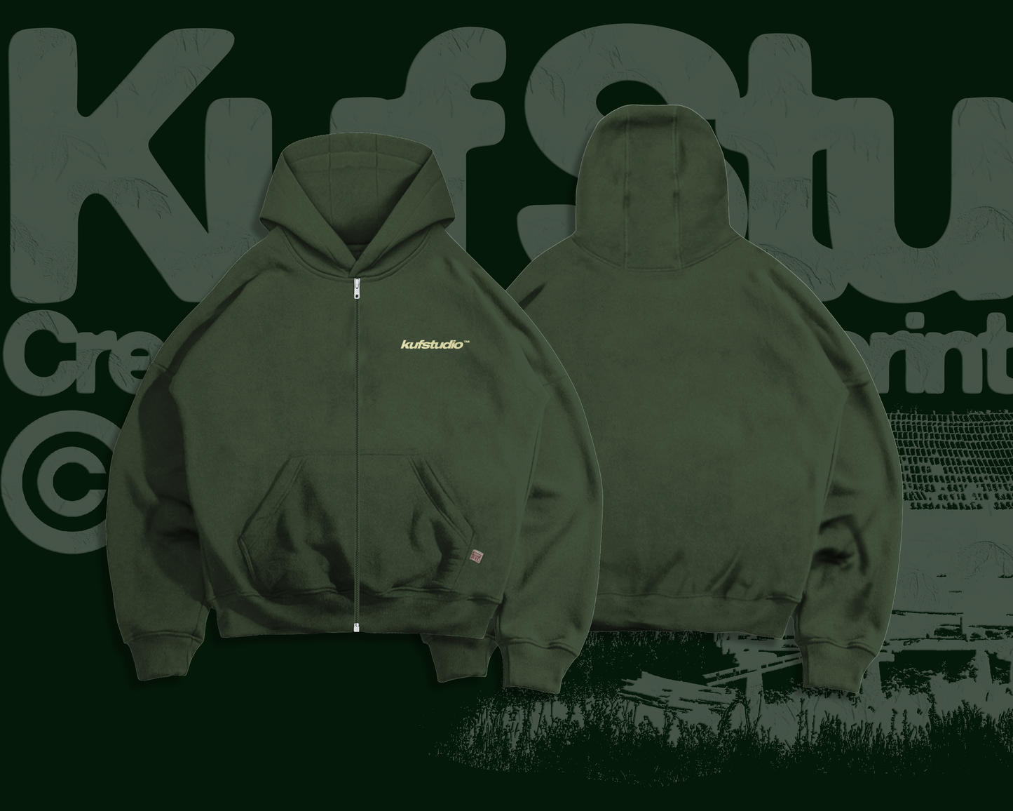 BASIC VOL.2 ZIP-UP HOODIE