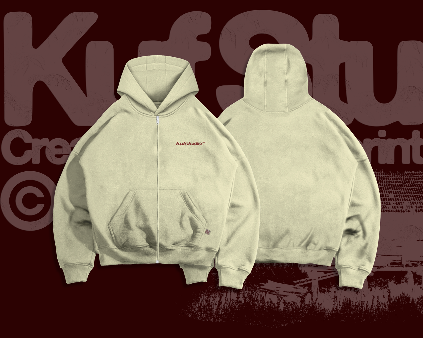 BASIC VOL.2 ZIP-UP HOODIE