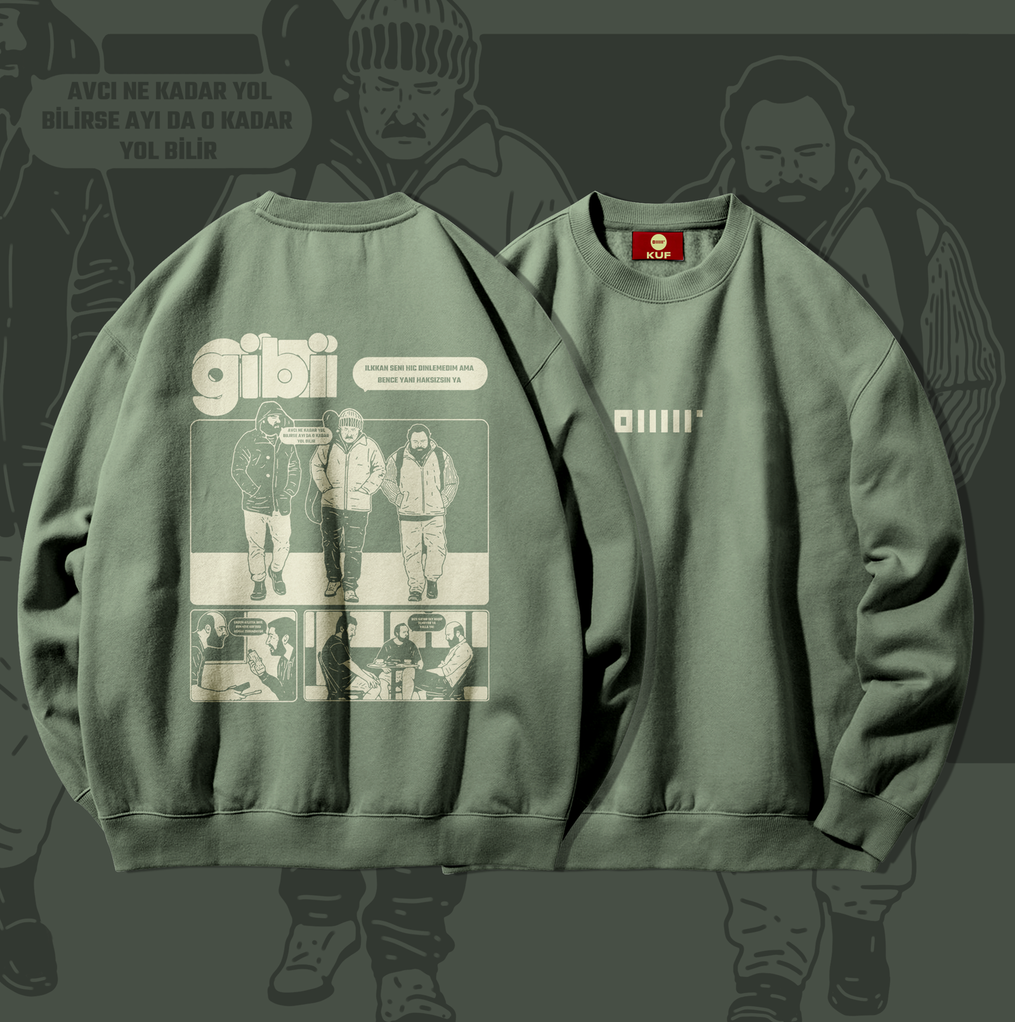 GİBİ SWEATSHIRT