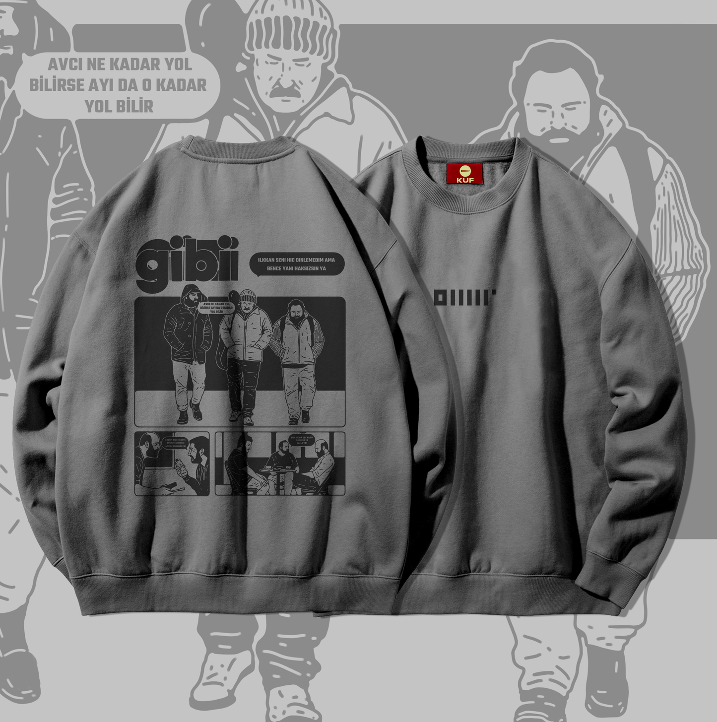 GİBİ SWEATSHIRT
