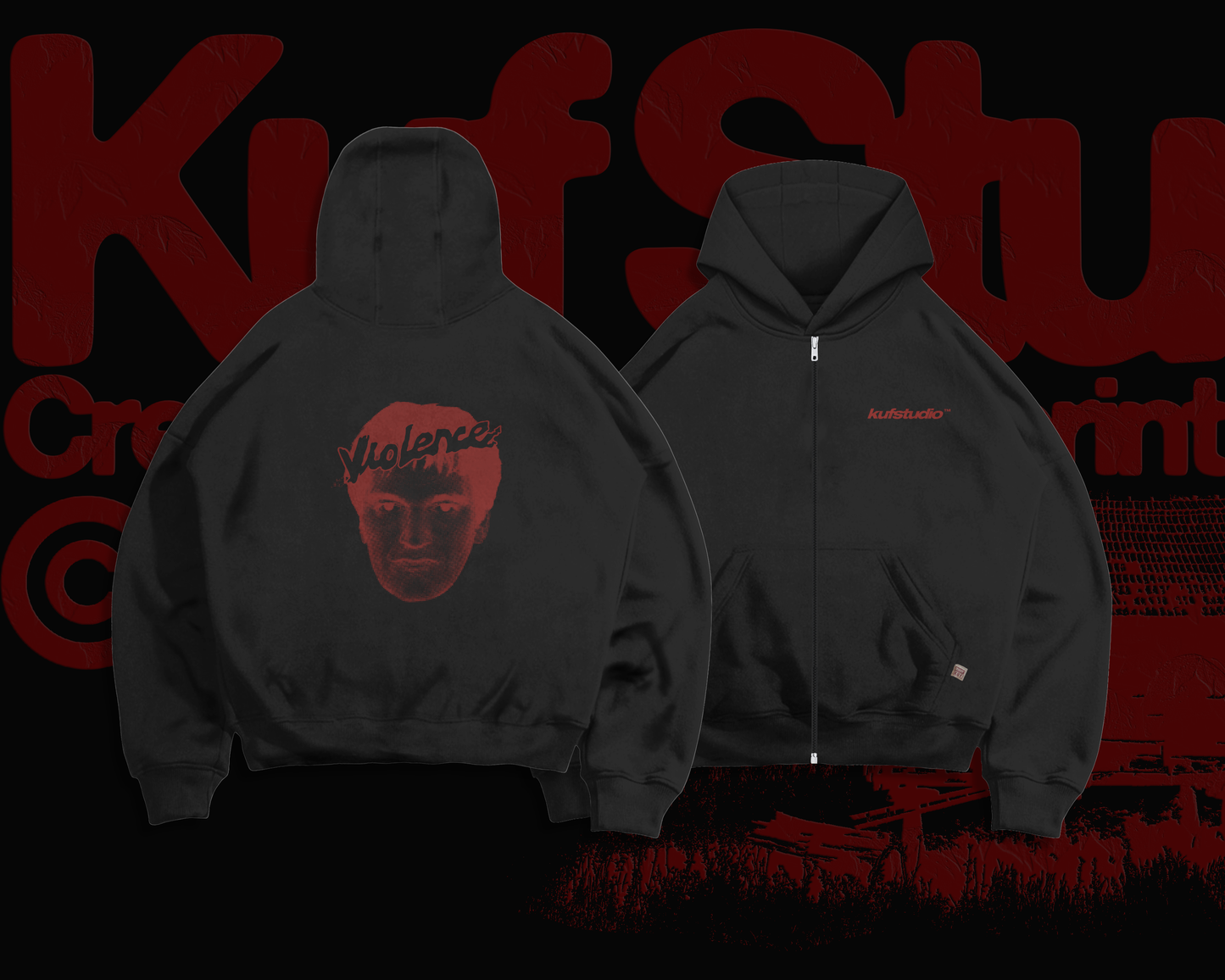 TARANTINO ZIP-UP HOODIE