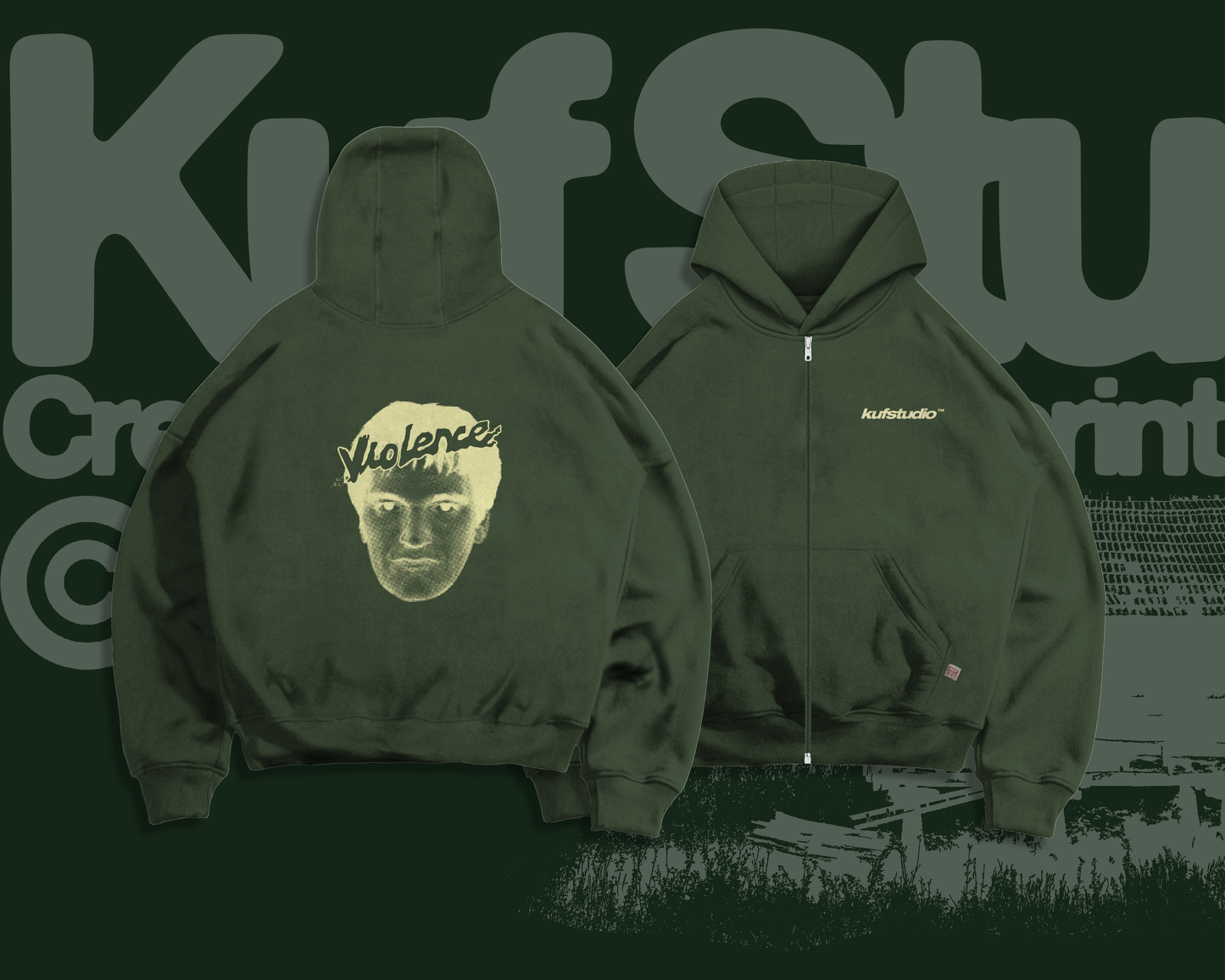 TARANTINO ZIP-UP HOODIE