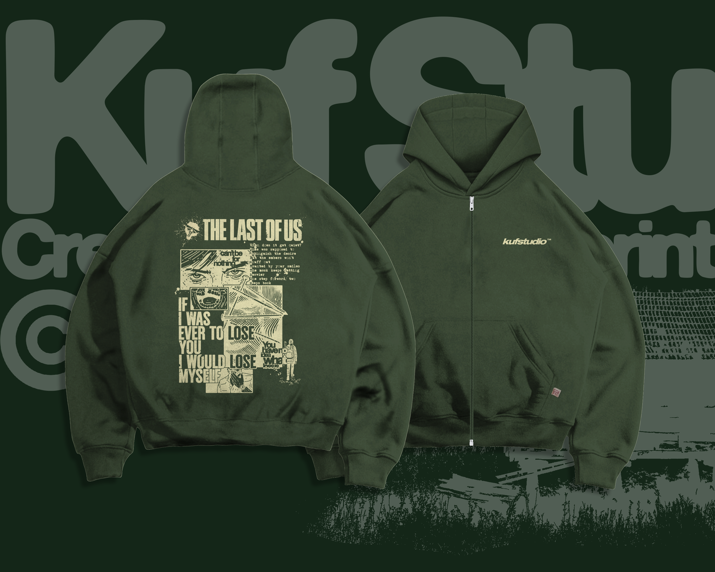 THE LAST OF US ZIP-UP HOODIE