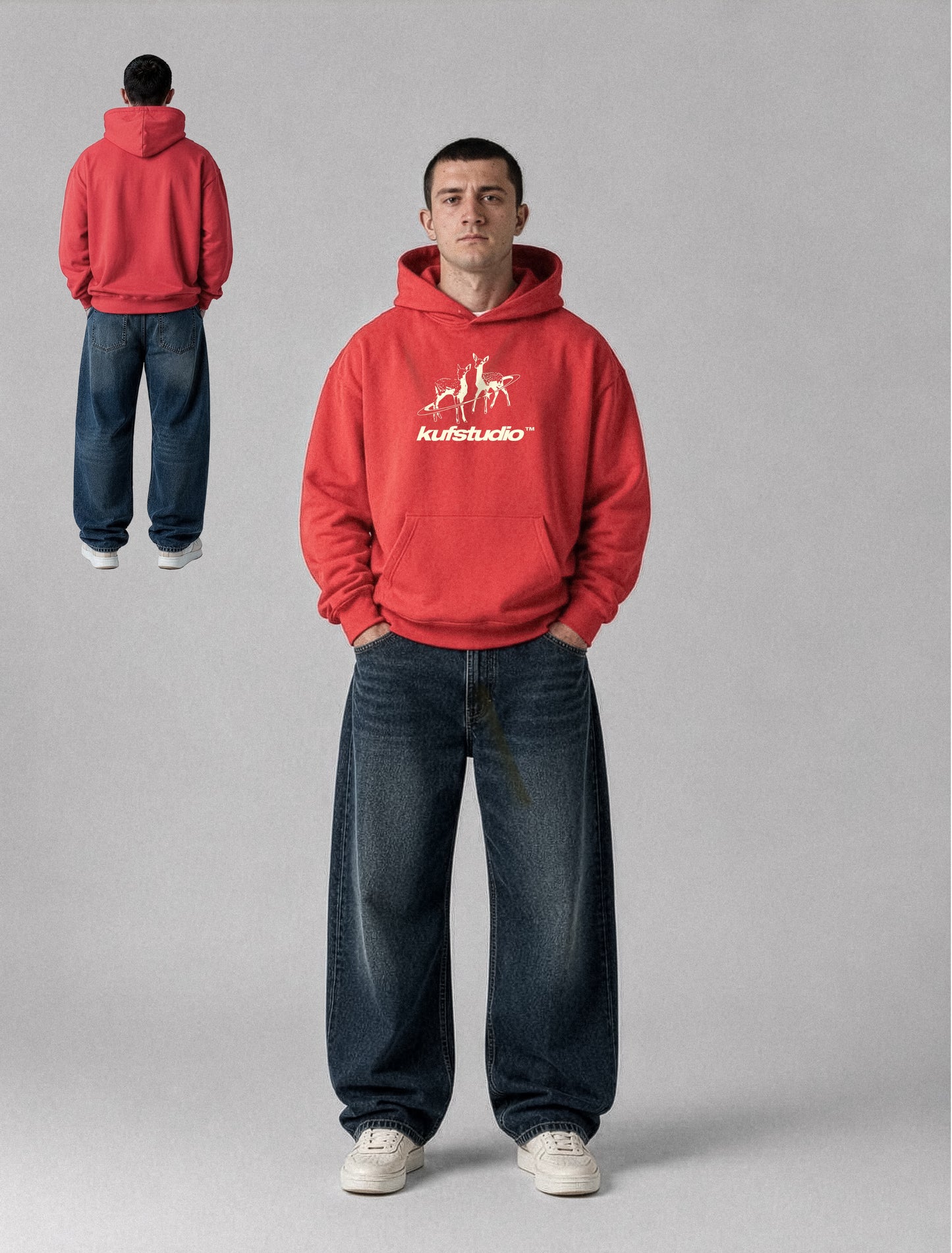 DEER BASIC HOODIE