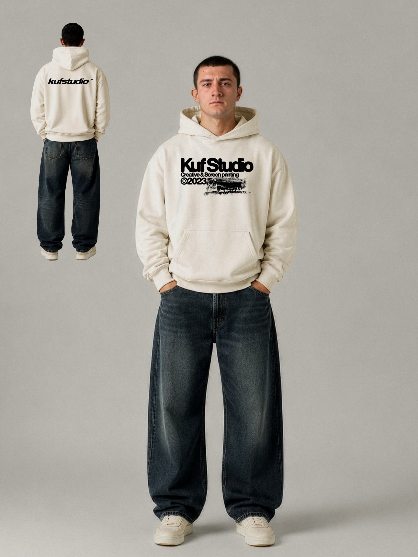 KUF STUDIO BASIC HOODIE