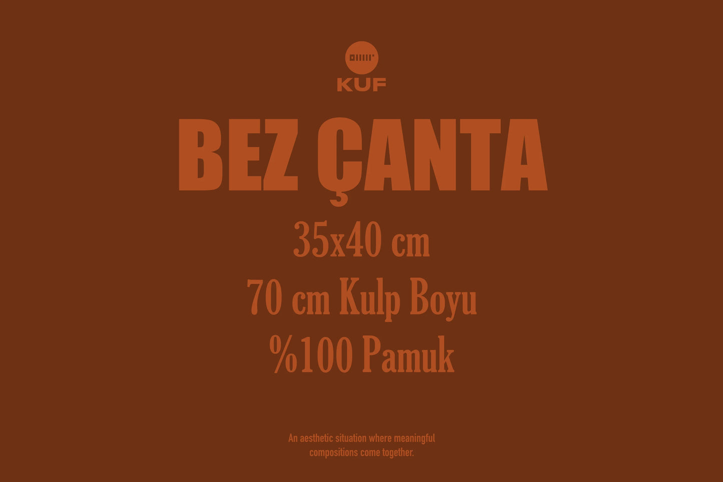 NO COUNTRY FOR OLD MAN BEZ ÇANTA