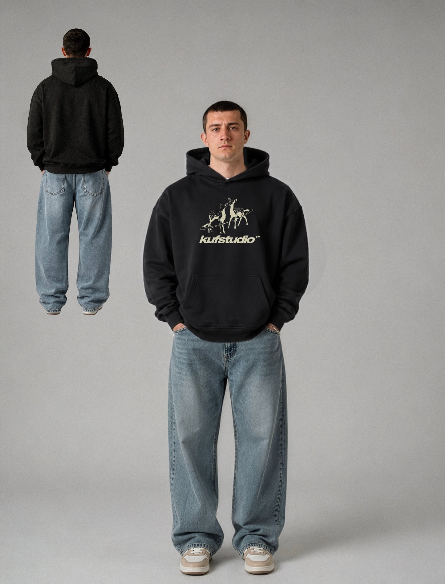 DEER BASIC HOODIE