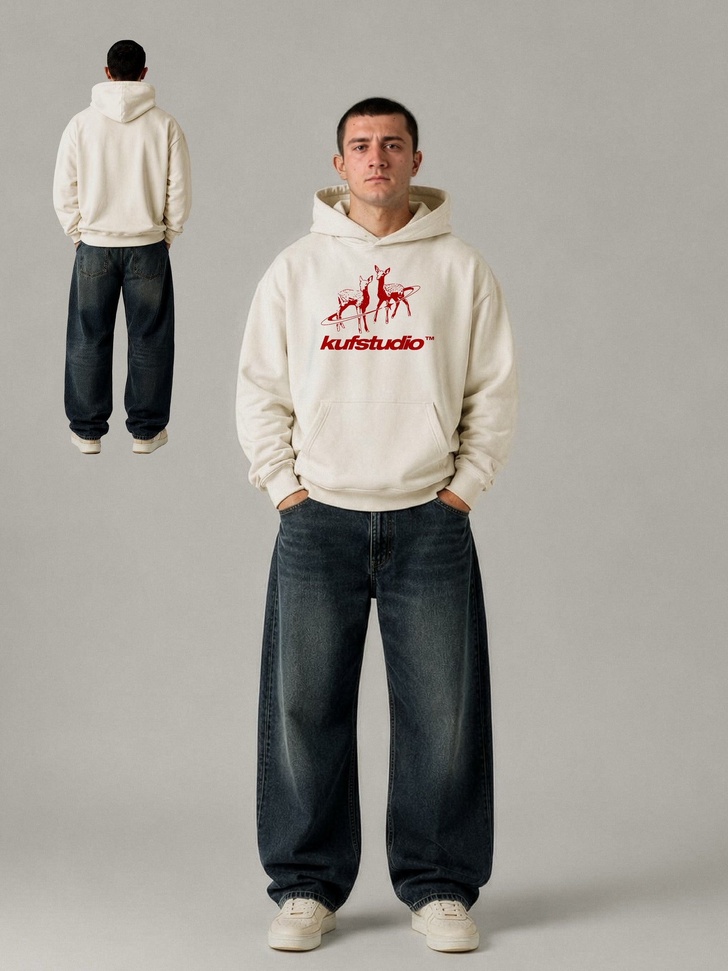 DEER BASIC HOODIE