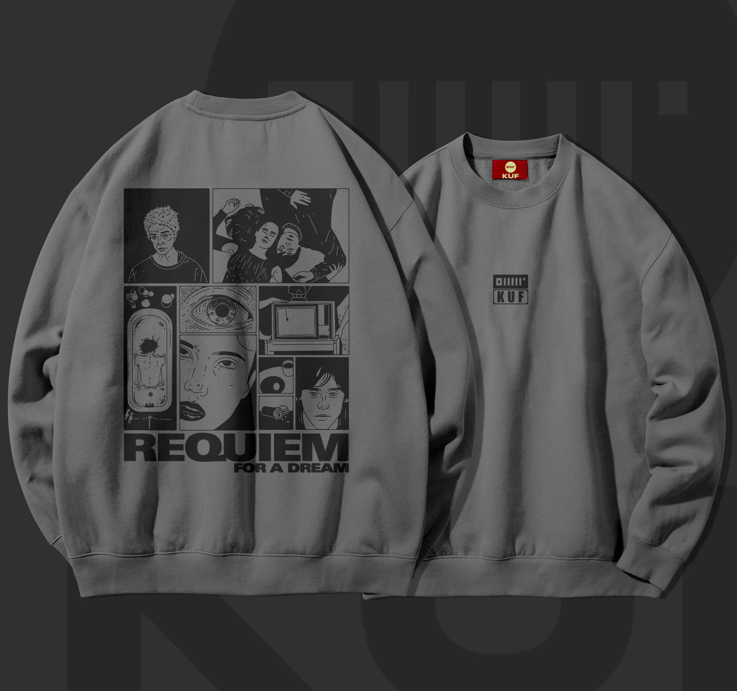 REQUIEM FOR A DREAM SWEATSHIRT