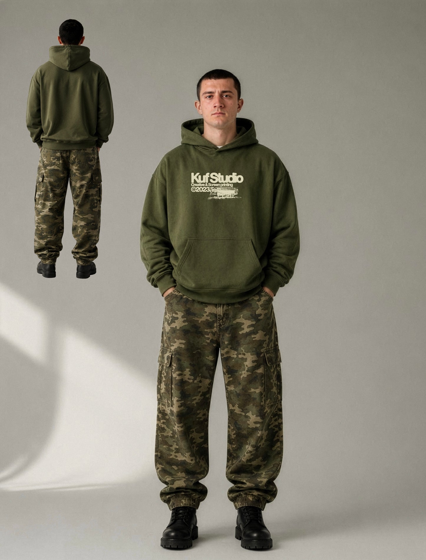 KUF STUDIO BASIC HOODIE