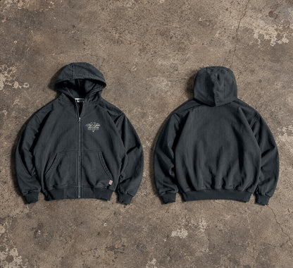 Limited Edition Logo Unisex Fermuarlı Hoodie