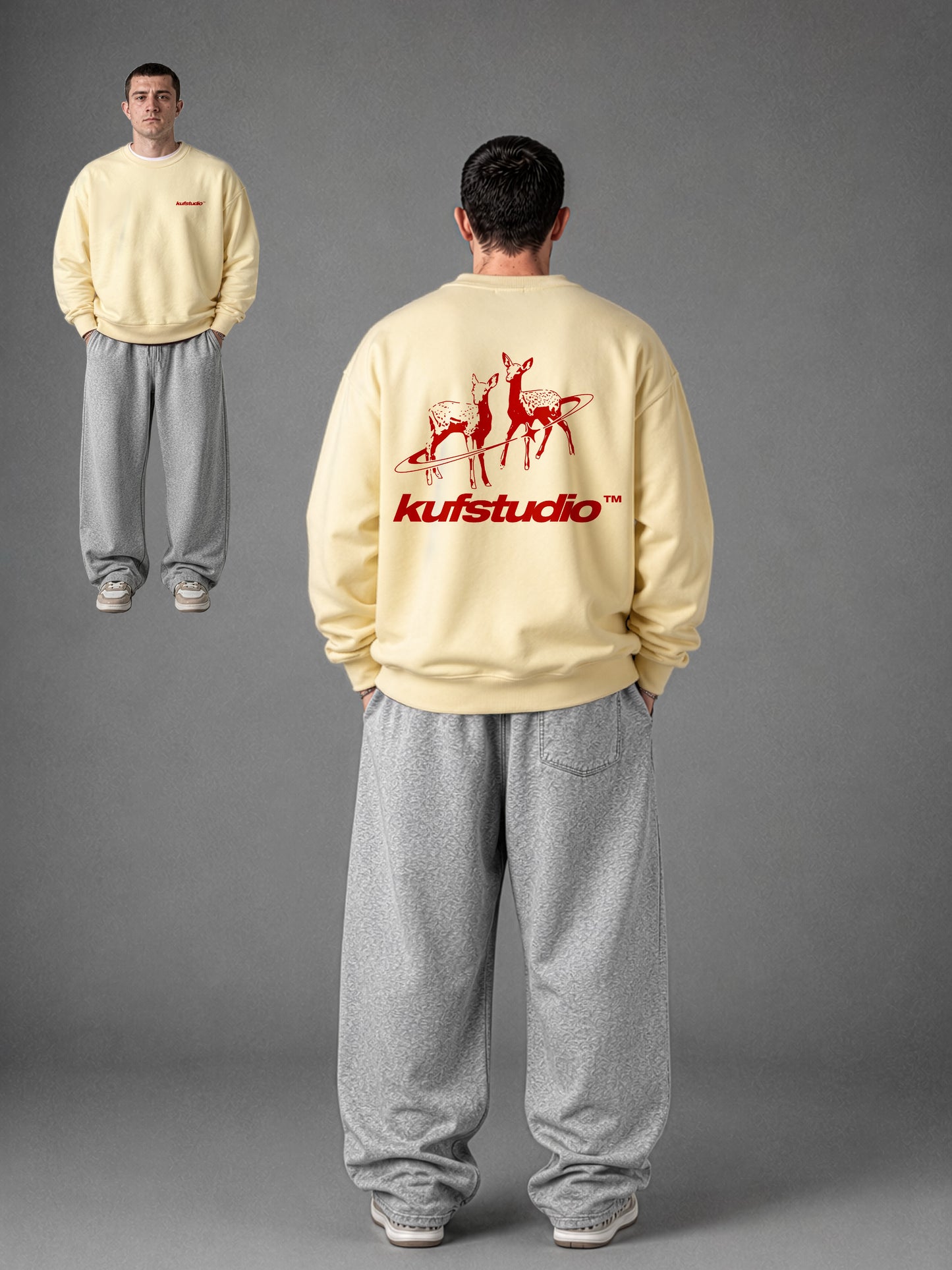 DEER BASIC SWEATSHIRT