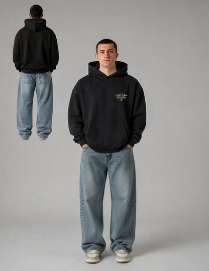 Limited Logo Basic Boxy Kapüşonlu Sweatshirt | %100 Pamuk