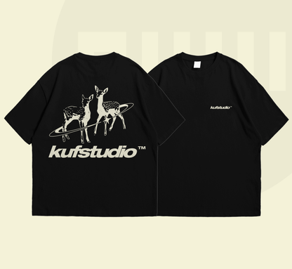 KUF STUDIO DEER BASIC T-SHIRT