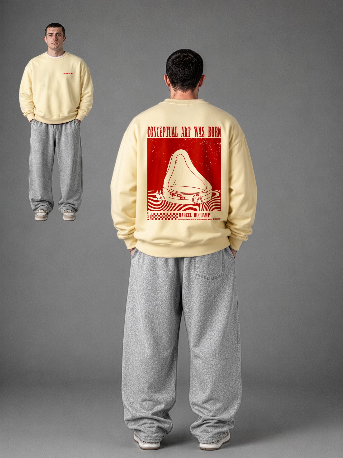 MARCEL DUCHAMP SWEATSHIRT