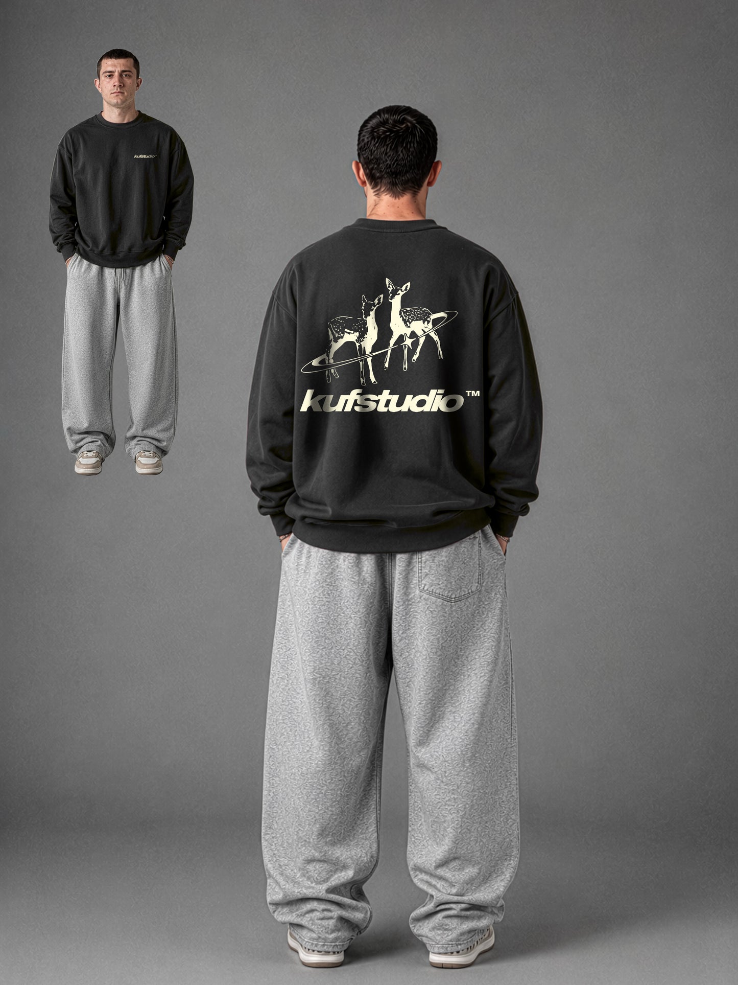 DEER BASIC SWEATSHIRT