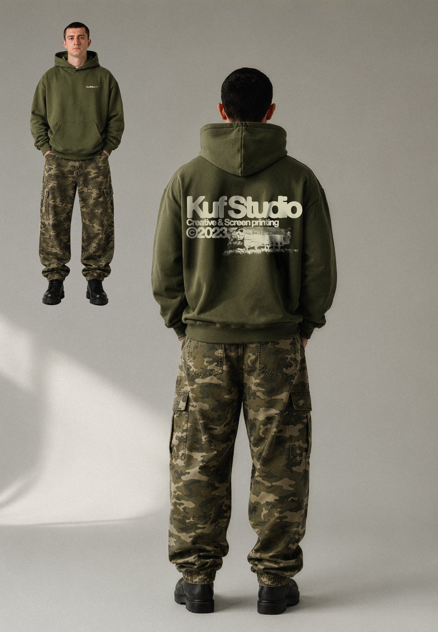 KUF STUDIO BASIC HOODIE
