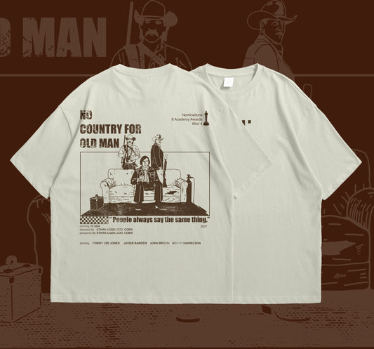 NO COUNTRY FOR OLD MEN T-SHIRT