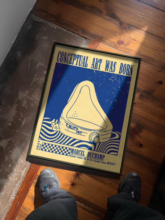 MARCEL DUCHAMP POSTER