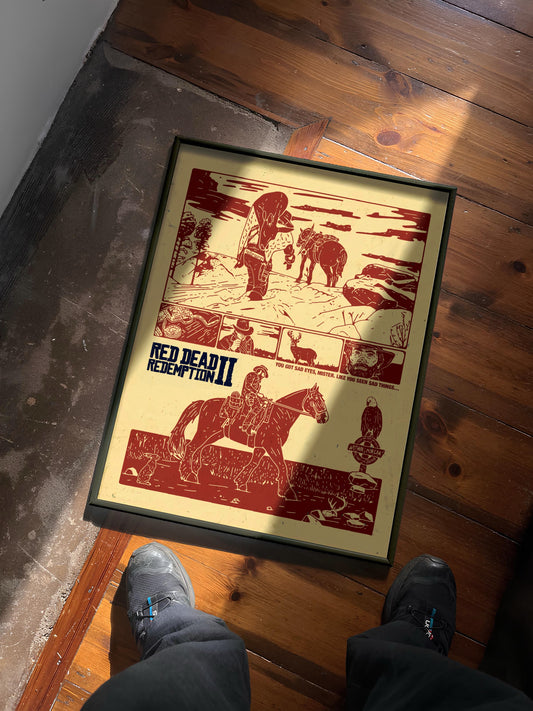 RED DEAD REDEMTION 2 POSTER