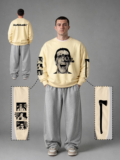 PATRICK BATEMAN SWEATSHIRT
