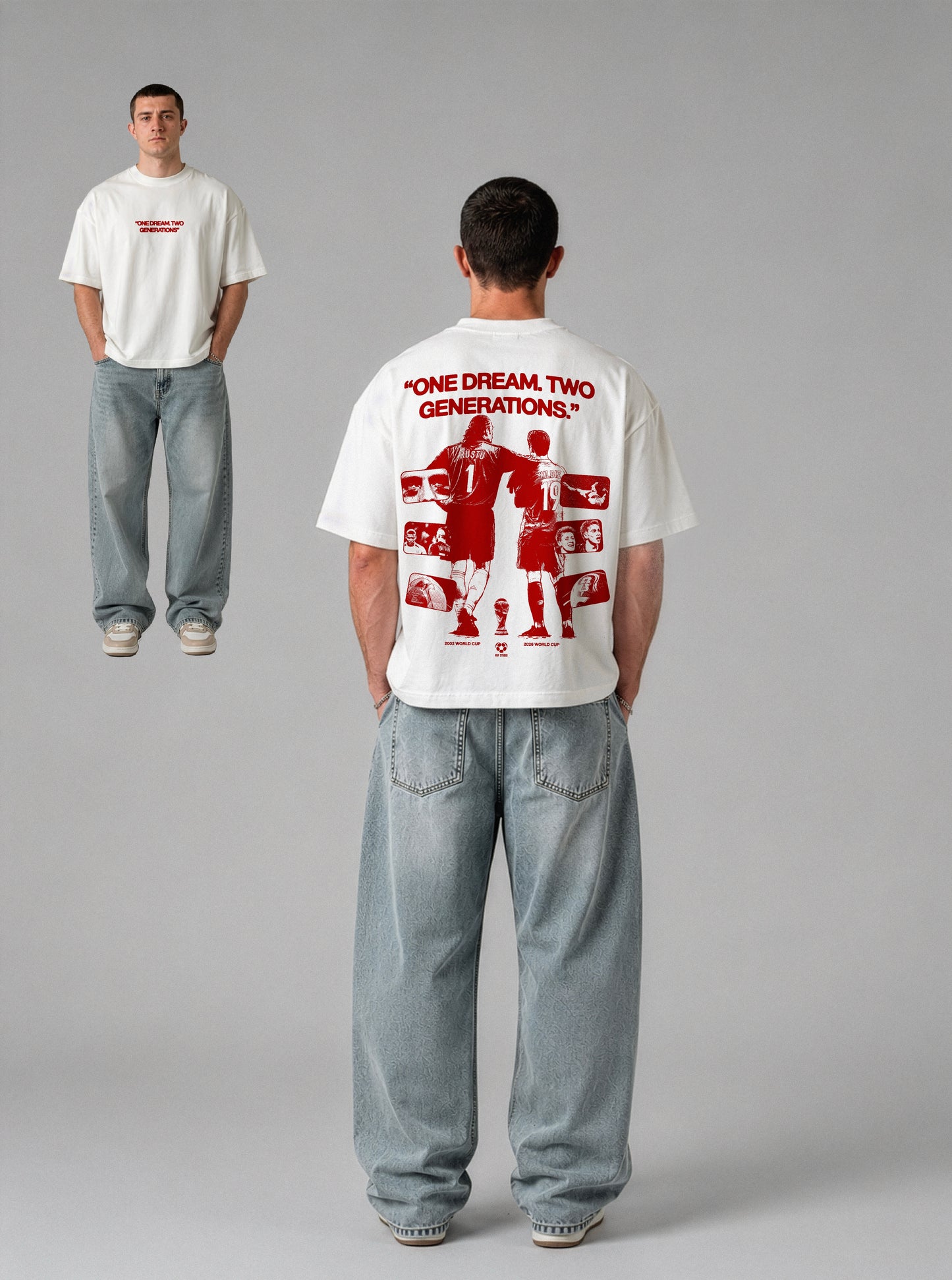 “ONE DREAM. TWO GENERATIONS.” T-SHIRT