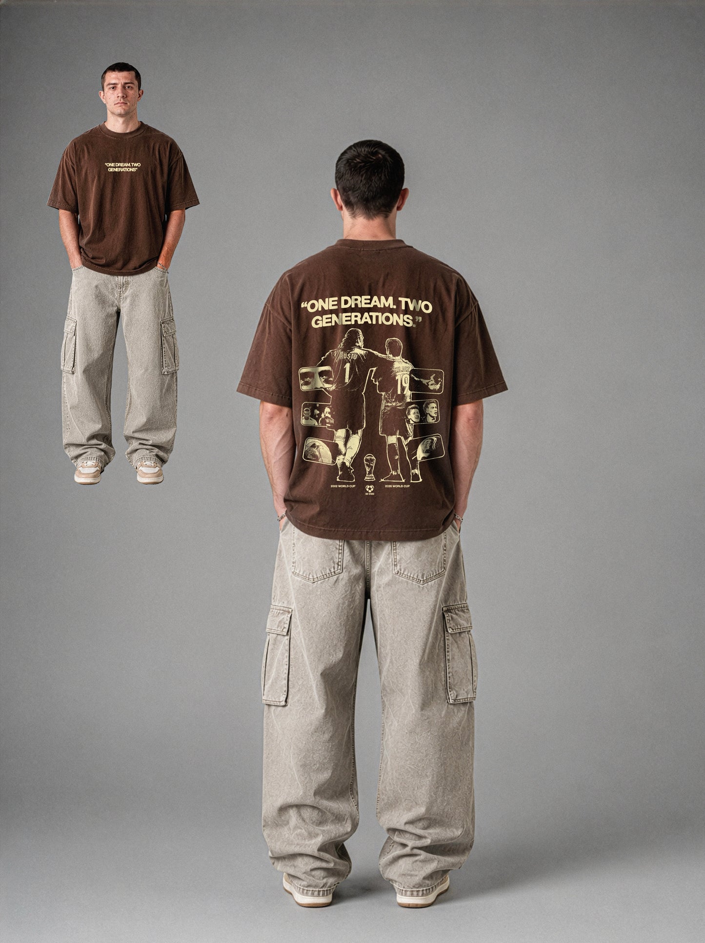 “ONE DREAM. TWO GENERATIONS.” T-SHIRT