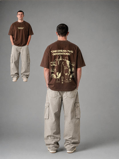 “ONE DREAM. TWO GENERATIONS.” T-SHIRT