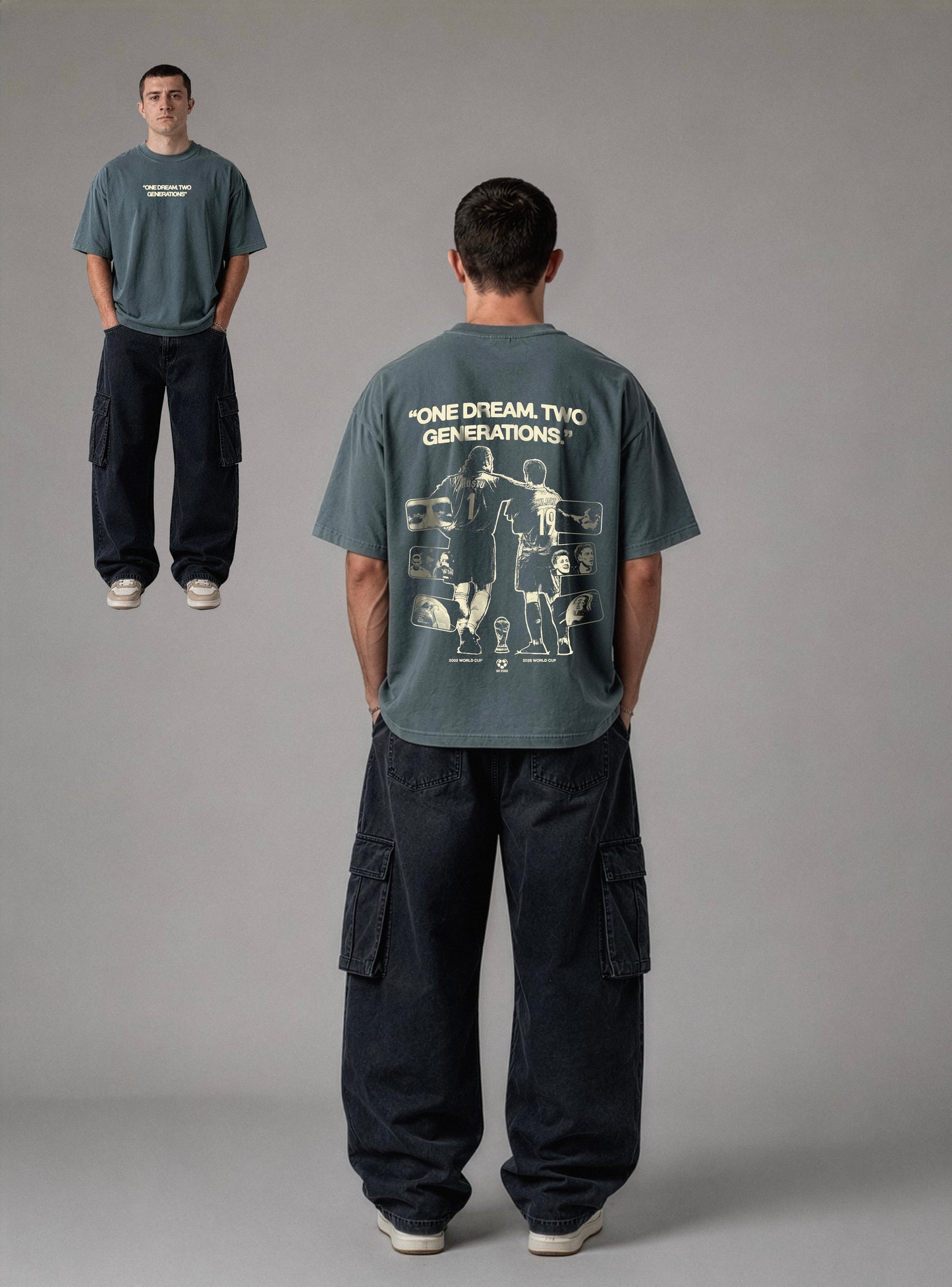 “ONE DREAM. TWO GENERATIONS.” T-SHIRT