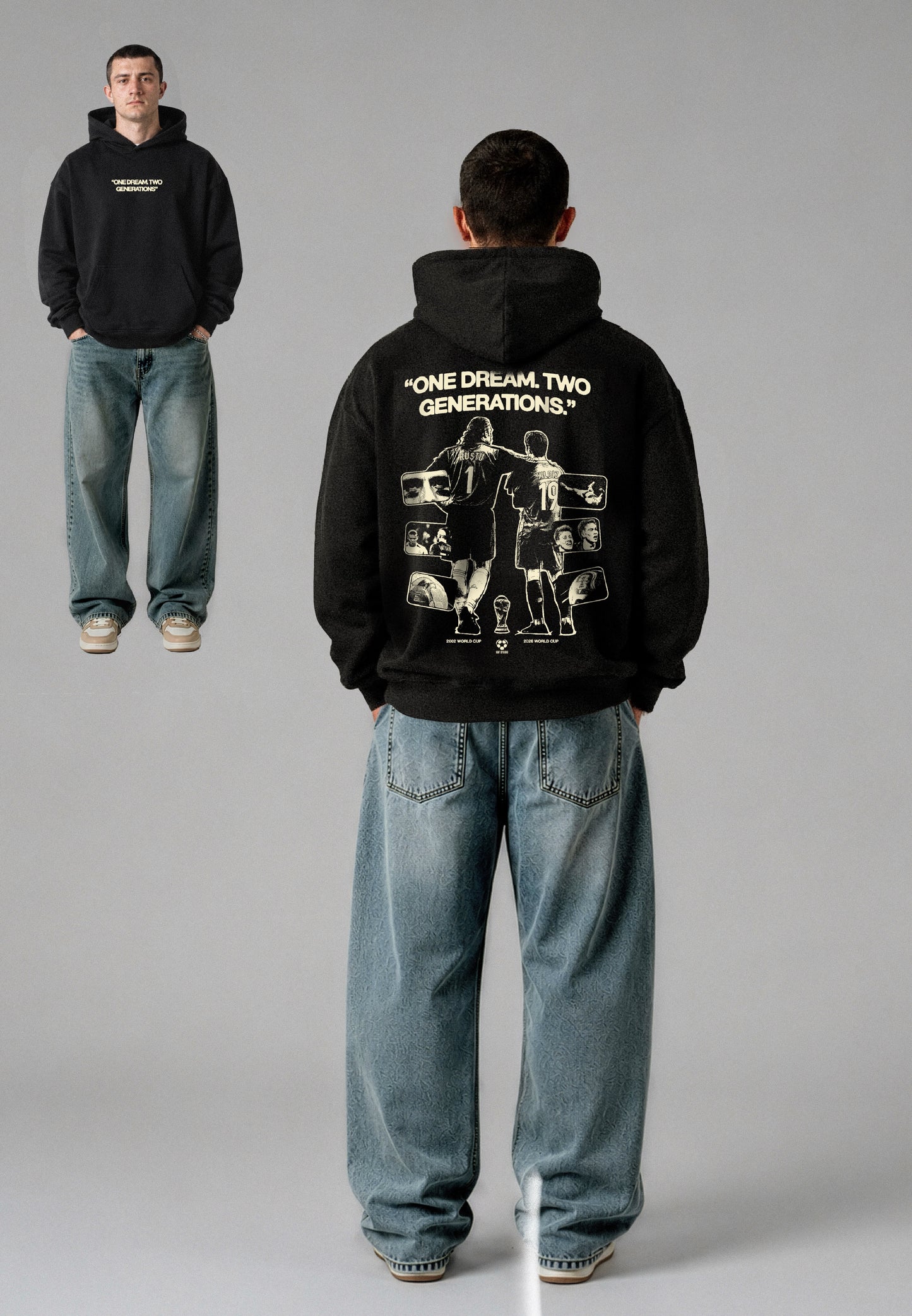 “ONE DREAM. TWO GENERATIONS.” HOODIE