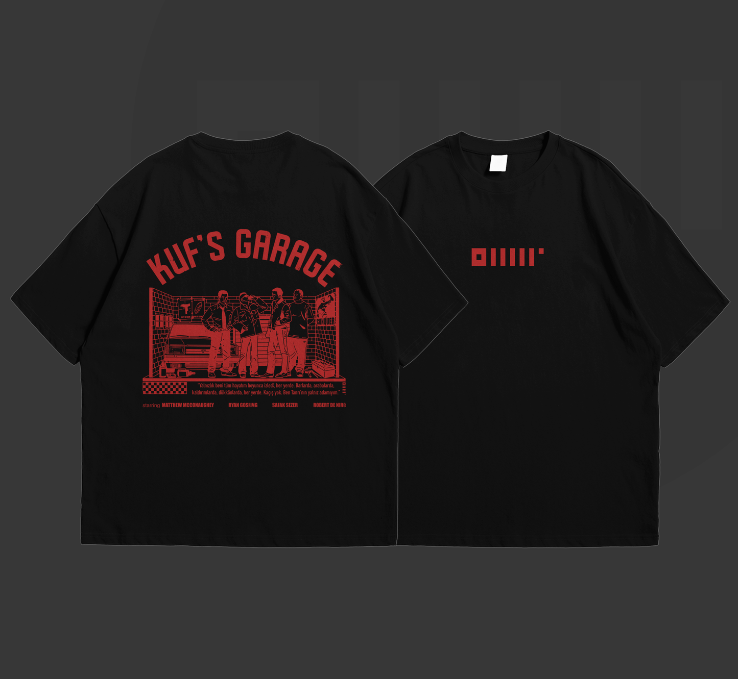 KUF'S GARAGE T-SHIRT