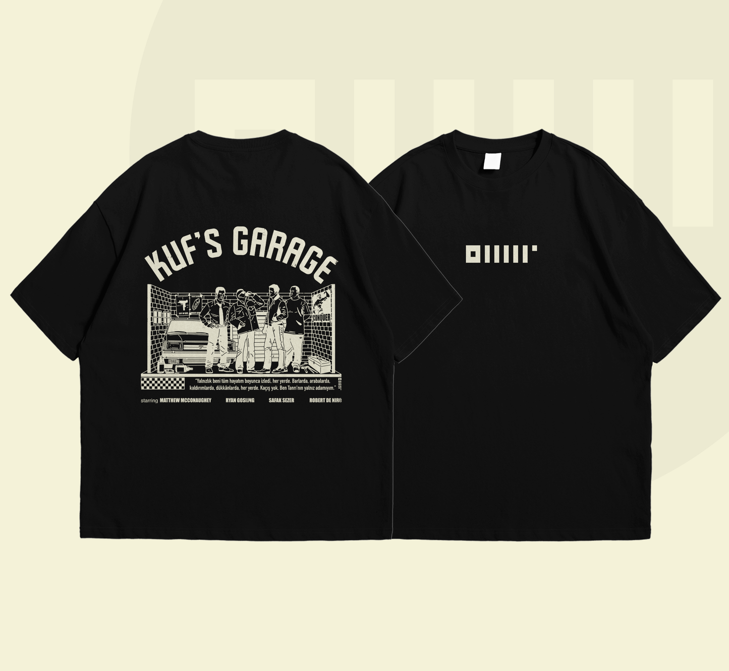 KUF'S GARAGE T-SHIRT