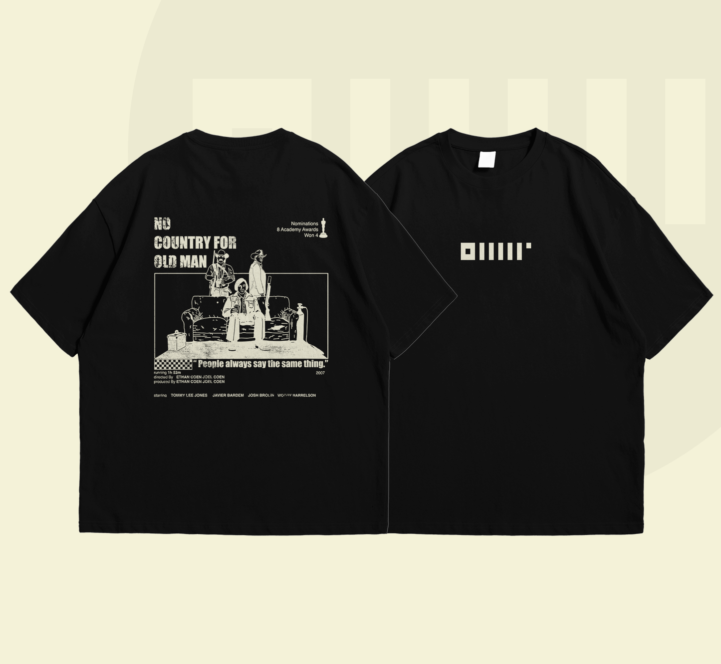 NO COUNTRY FOR OLD MEN T-SHIRT