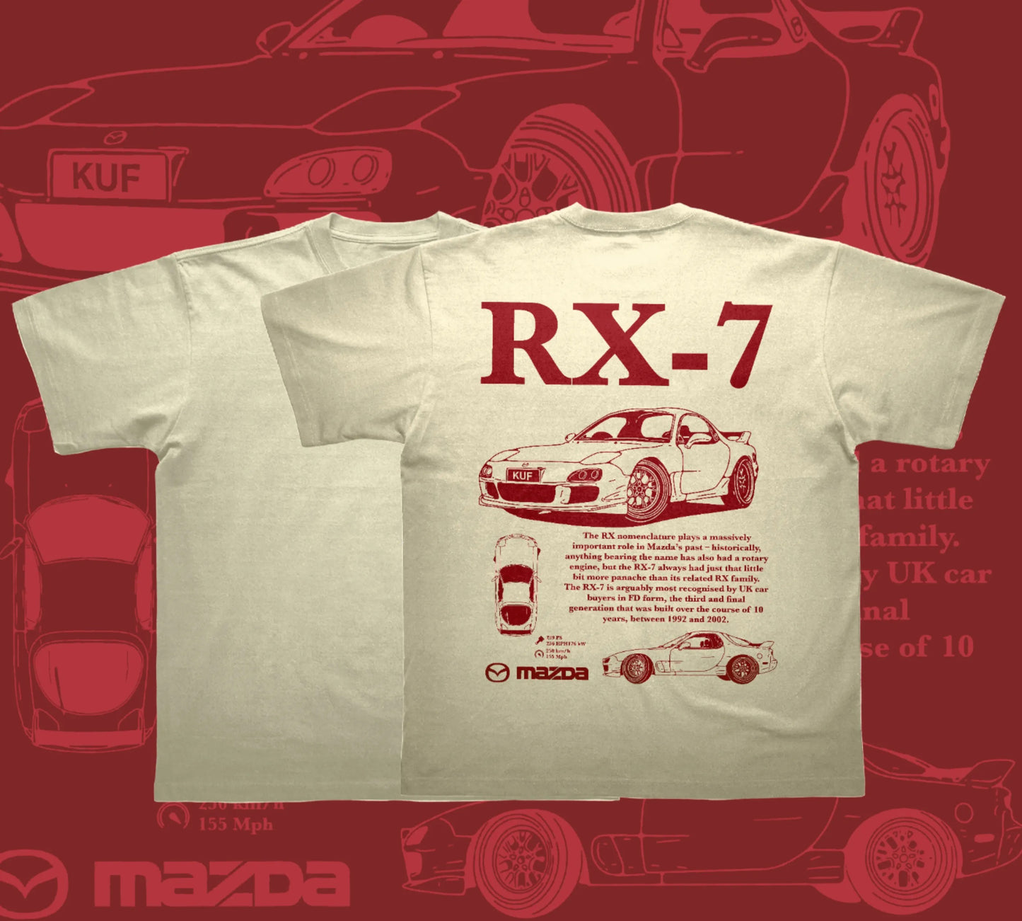 RX-7 T-SHIRT