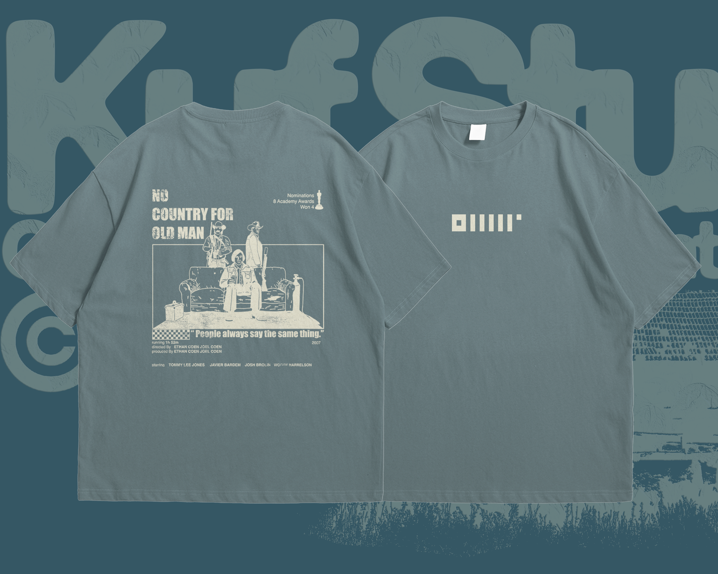 NO COUNTRY FOR OLD MEN T-SHIRT