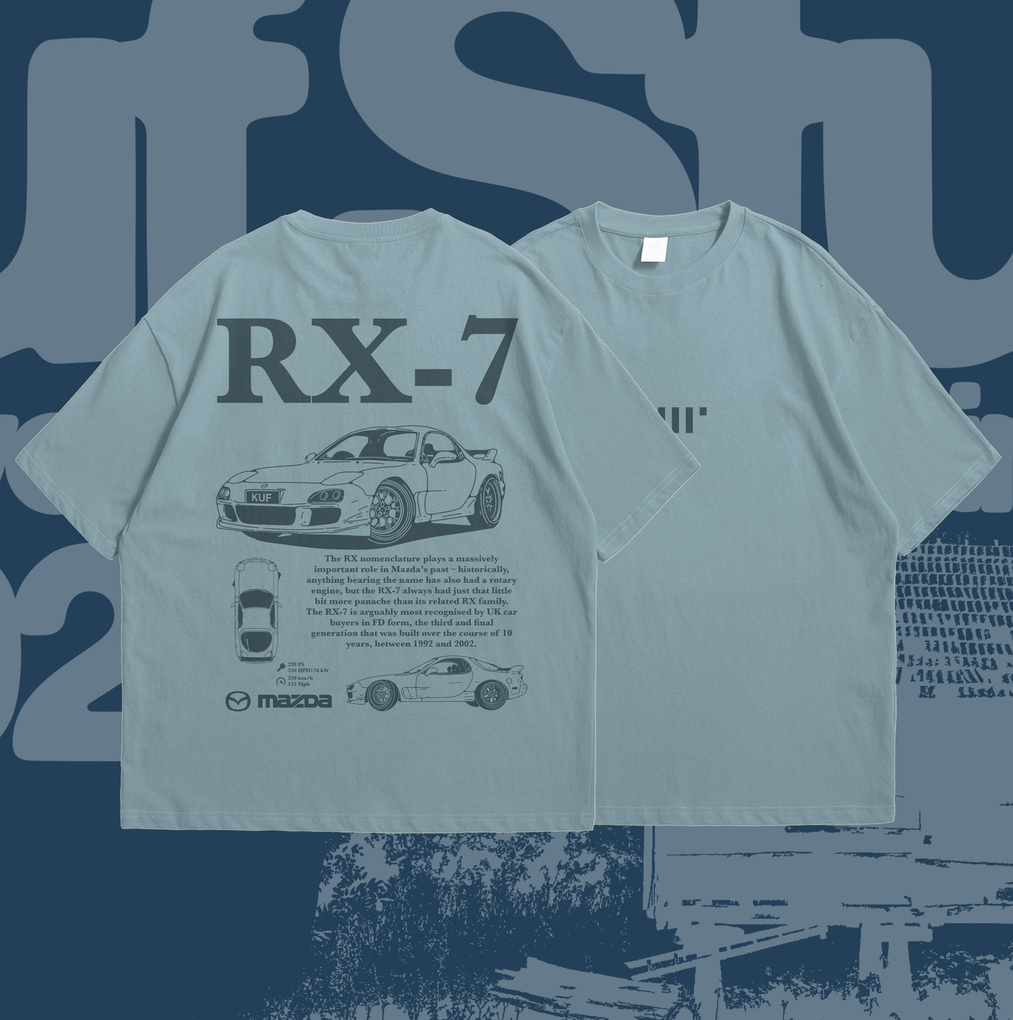 RX-7 T-SHIRT