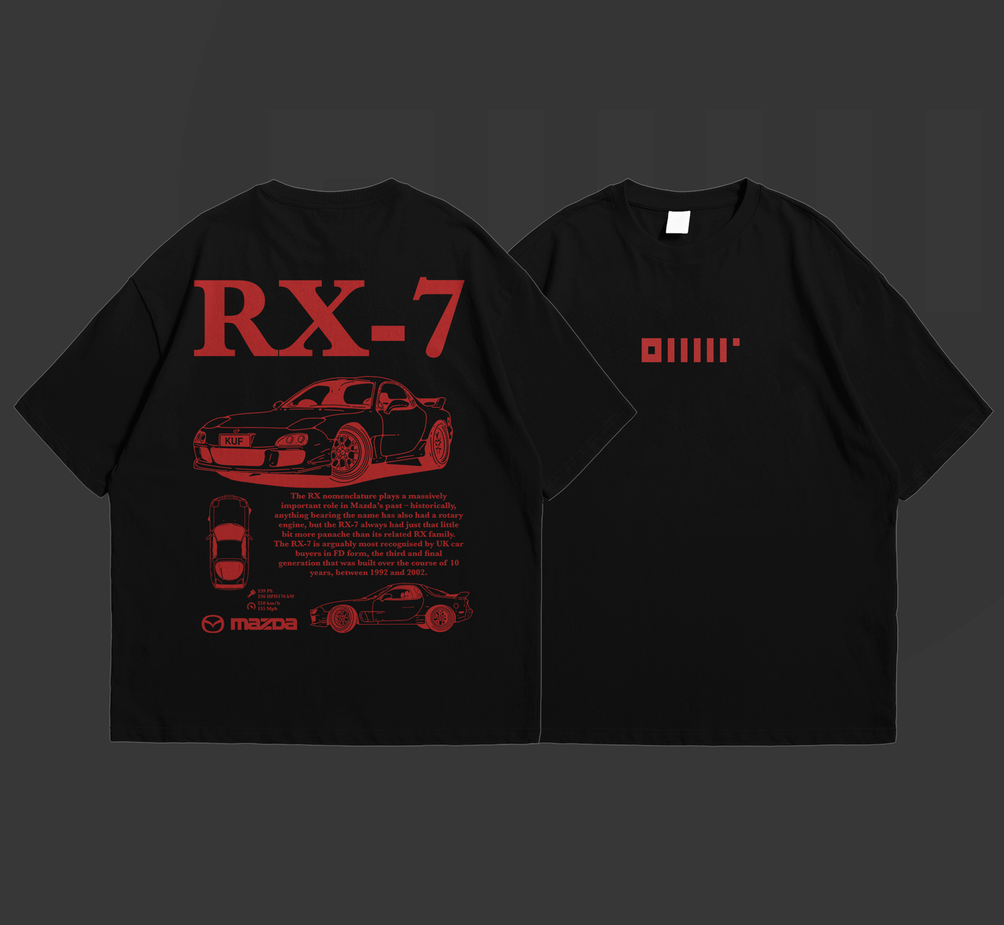 RX-7 T-SHIRT