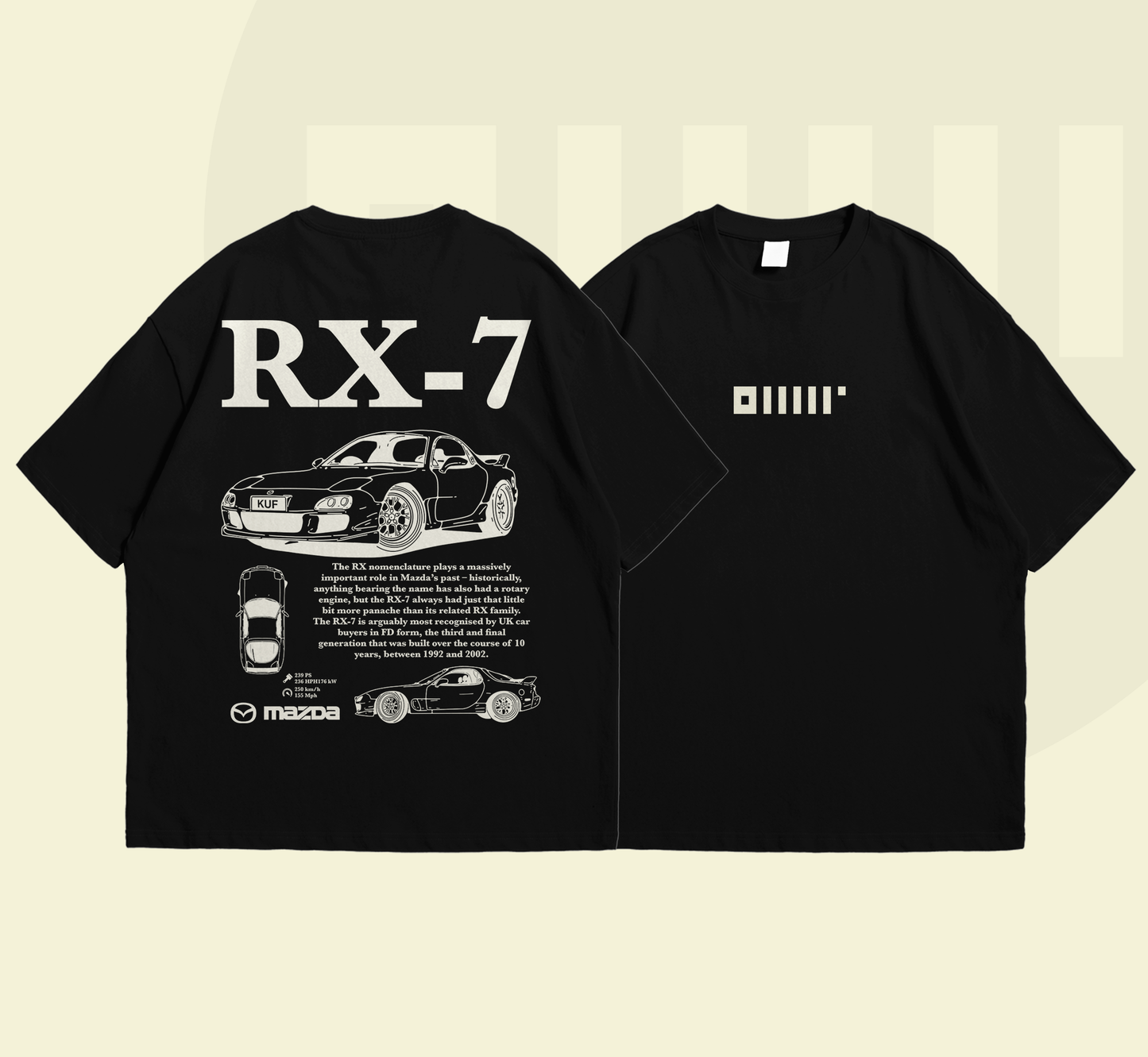 RX-7 T-SHIRT