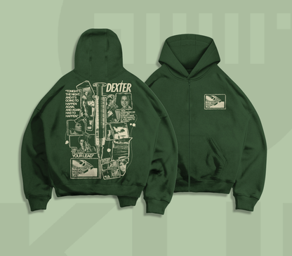 DEXTER  ZIP-UP HOODIE