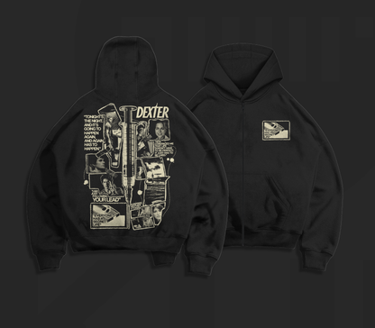DEXTER  ZIP-UP HOODIE