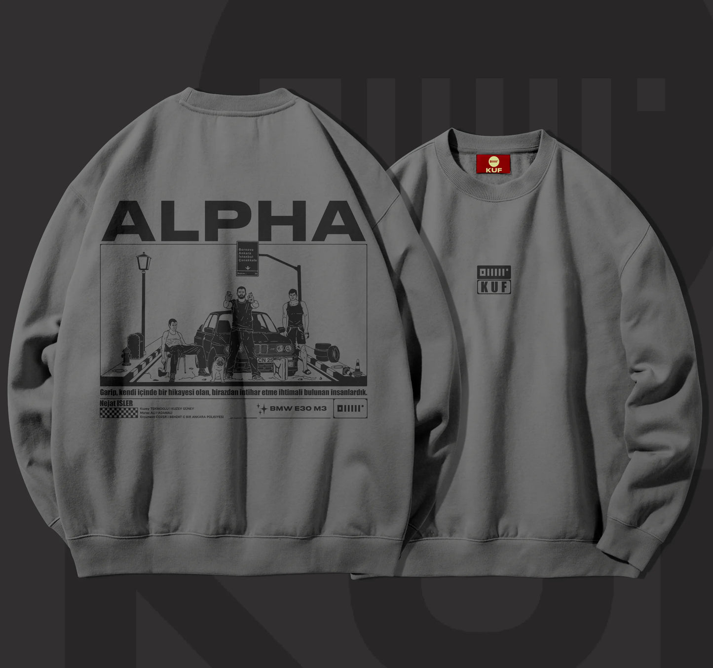 ALPHA SWEATSHIRT