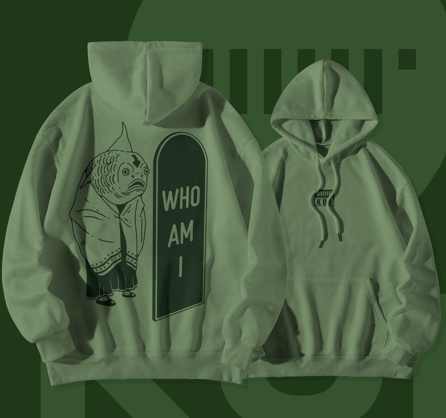 WHO AM I HOODIE