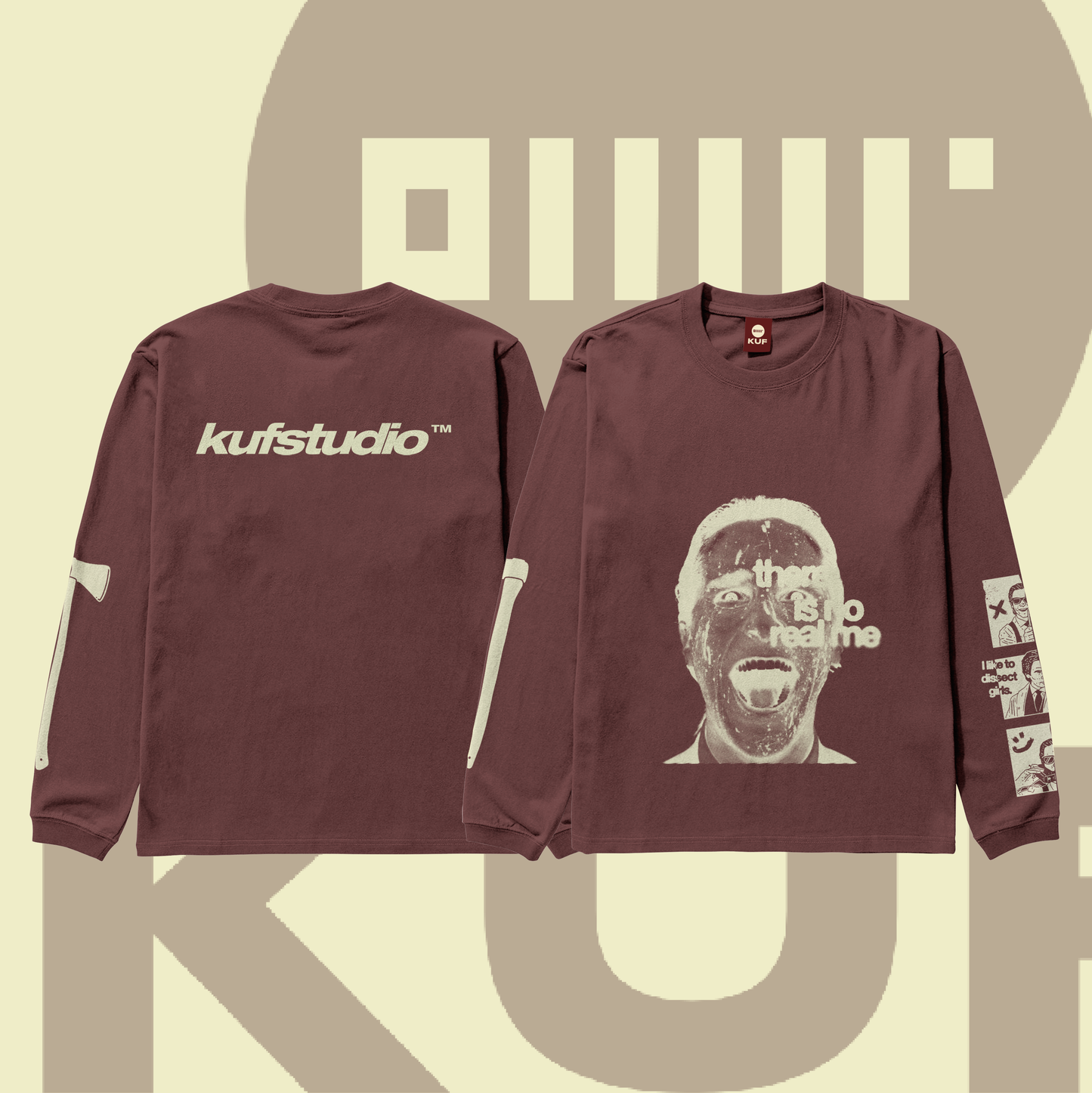 PATRICK BATEMAN SWEATSHIRT