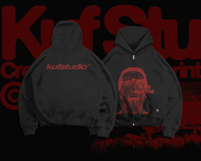 PATRICK BATEMAN ZIP-UP HOODIE