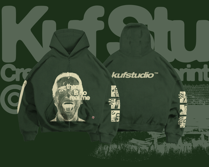 PATRICK BATEMAN ZIP-UP HOODIE