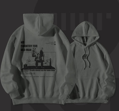NO COUNTRY FOR OLD MEN HOODIE