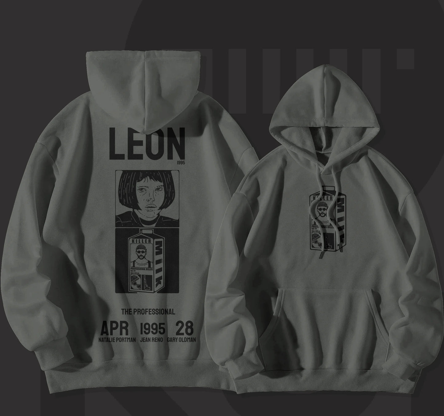 LEON THE PROFESSIONAL HOODIE