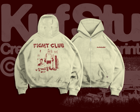 FIGHT CLUB ZIP-UP HOODIE