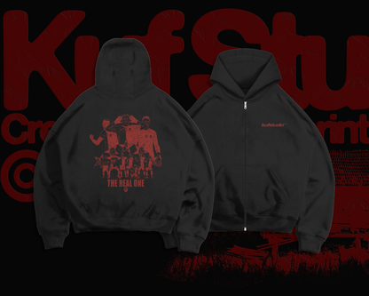 THE REAL ONE ZIP-UP HOODIE