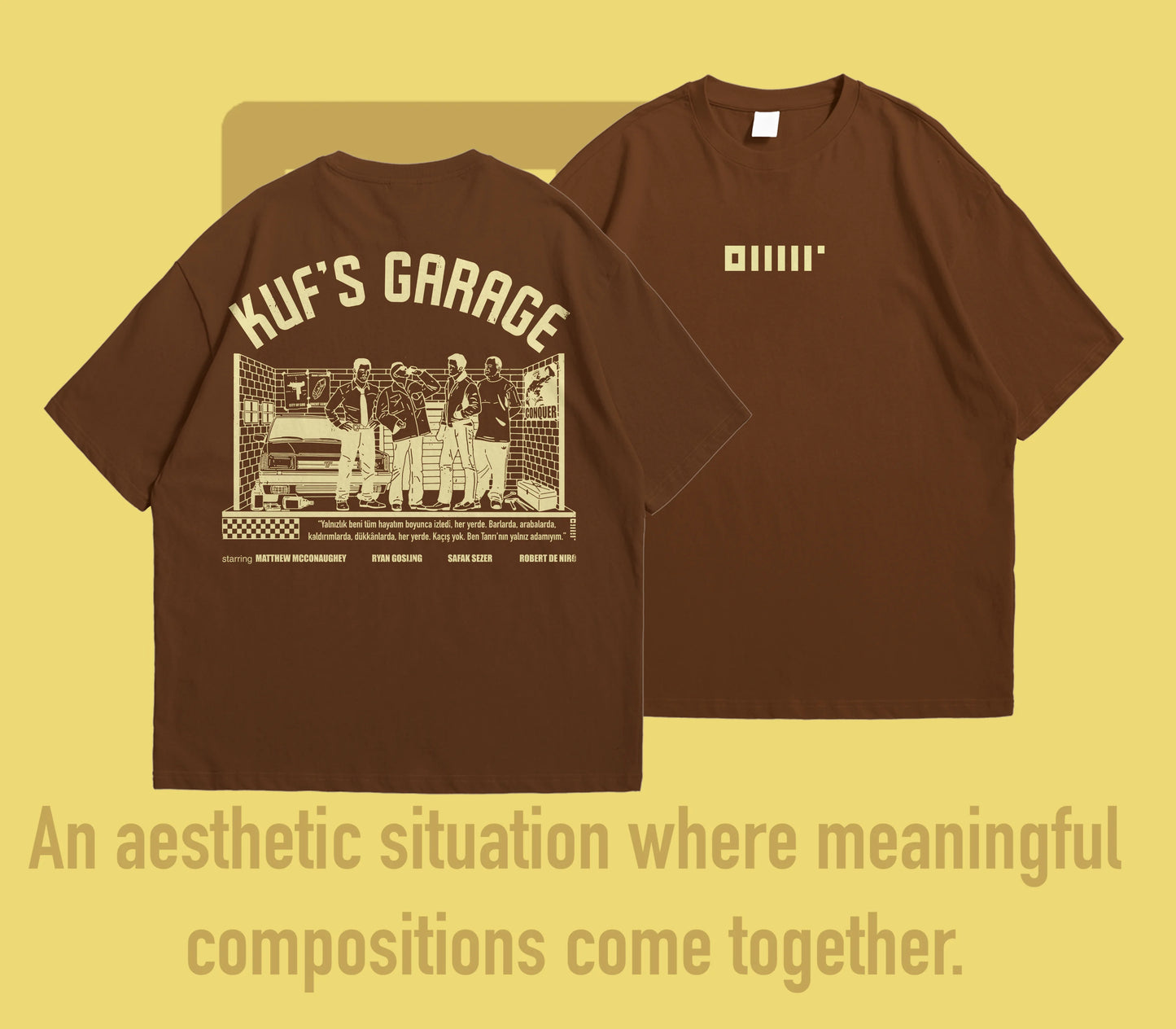 KUF'S GARAGE T-SHIRT